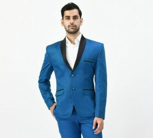 Blue Tuexdo blazer