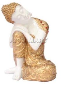 Gold Buddha Showpiece