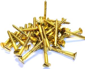 Brass Slotted Screws