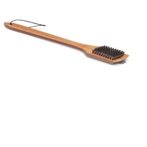 Wooden Handle Grill Brush