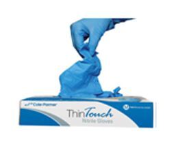 Cole-Parmer Thin Touch TM Nitrile Blue Gloves