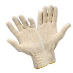 Poly Cotton Seamless Knitted Gloves