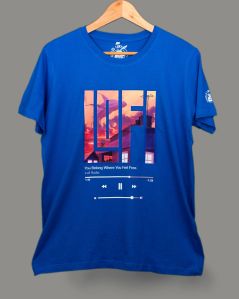 Blue Lofi Printed Unisex T-Shirt