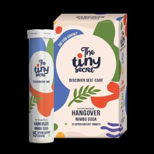 The Tiny Secret's Hangover Fizz Nimbu Soda Flavour