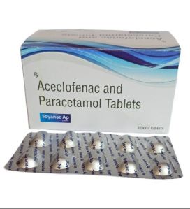 Aceclofenac and Paracetamol Tablet