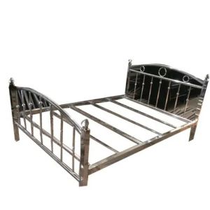 Stainless Steel Double Bed