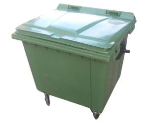 Four Wheel Plastic Dustbin