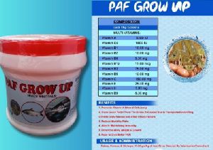 PAF Grow UP trace minerals with Multi vitamins for Fish and Shrimp ( Aqua Culture )