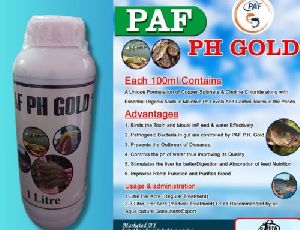 PAF PH GOLD Water Sanitizer  Fish & Shrimp Aquaculture Feed Supplements