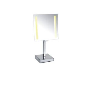 Free Standing LED Magnifying Mirror