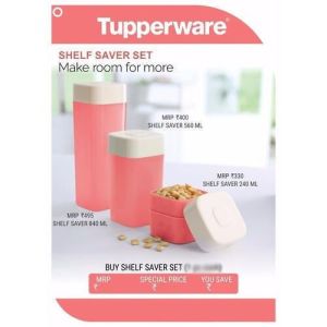 Tupperware Shelf Saver Set