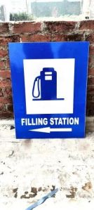 Petrol pump Sign Boards