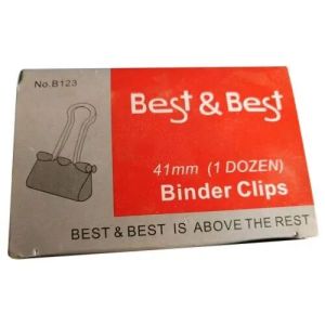 Paper Binder Clips 25mm at Rs 36/box, Colored Binder Clip in Mumbai