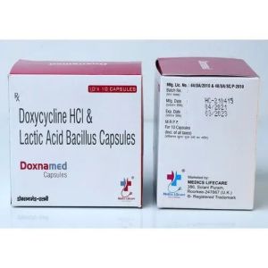 Doxycycline HCl Lactic Acid Bacillus Capsules