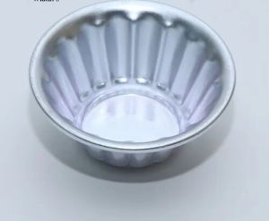 Silver Aluminium Mini Bati Jelly Mould
