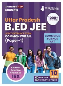 UP B.Ed Joint Entrance Exam (Paper 1) (English Edition)