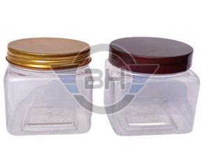 PET-g Jar With Aluminium Cap, For Cosmetic Storage, Capacity : 50gm, 100gm 200gm