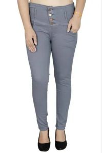 Women High Waist Jeans