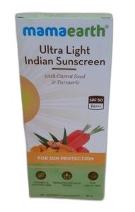 Mamaearth Ultra Light Sunscreen Cream