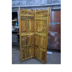 Carved Wooden Partition Screen