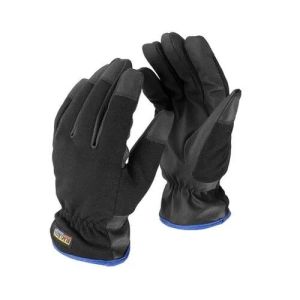 Leather Safety Hand Gloves, Size : Free Size