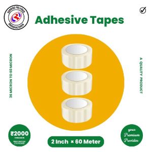 Sunrise Polymer SelfAdhesive Packaging Tape 2 Inch 60 Meter