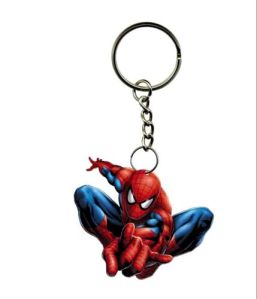 Spiderman Cutout Keychain