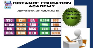 online distance bcom education