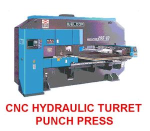 Cnc Hydraulic Turret Punch Press