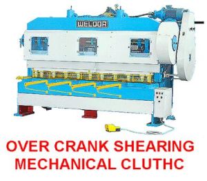 Over Crank Shearing Machine