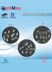 Transparent Optimax Plain Silicone Nose Pad, For Eye Glasses, Packaging Type : Packet