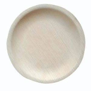 6 Inch Shallow Areca Leaf Plate