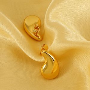 Stainless Steel Gold Plated Earrings