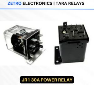 JR1 NO 12V 30A Power Relays Zetro Electronics - Tara Relays