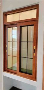 Teak Wood Sliding Window