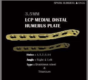 3.5 MM LCP MEDIAL DISTAL HUMERUS PLATE