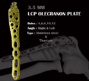 3.5 MM LCP OLECRANON PLATES