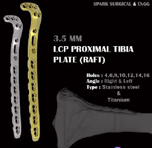 3.5 MM LCP PROXIMAL TIBIA PLATE(RAFT)