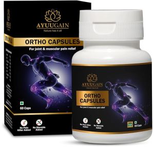 Ayuugain Ortho Capsule for Men and Women| Supports Joint & Muscle Strength|Pain Relief