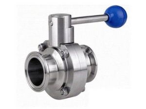 SMS Union End Butterfly Valve