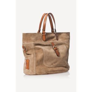 Galex International Leather Tote Bag