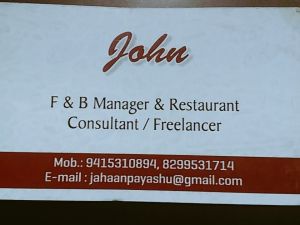 JOHN HOTEL AND RESTAURANT CONSULTANCY SERVICES