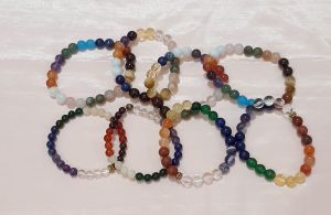 Semiprecious stone bracelets