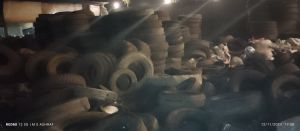 rubber tyres scrap