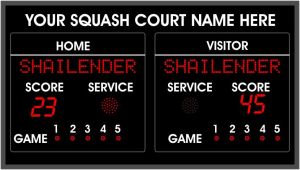 LED Squash Scoreboard