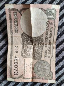 1 rupee new note