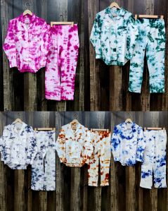 Pure Cotton tie and dye Coord Sets