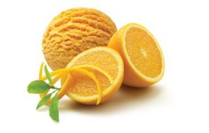 orange ice cream