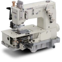 Flatbed Double Chain Stitch Machine