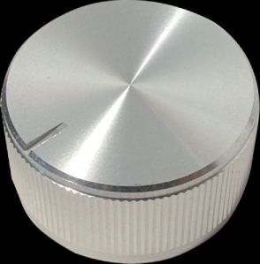 Aluminium knob